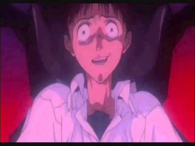 Shinji Ikari Having A Blast